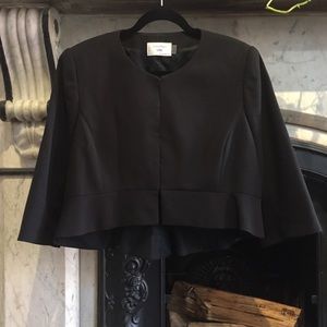 SERAPHINE Luxe Black Cropped Maternity Jacket-S 14